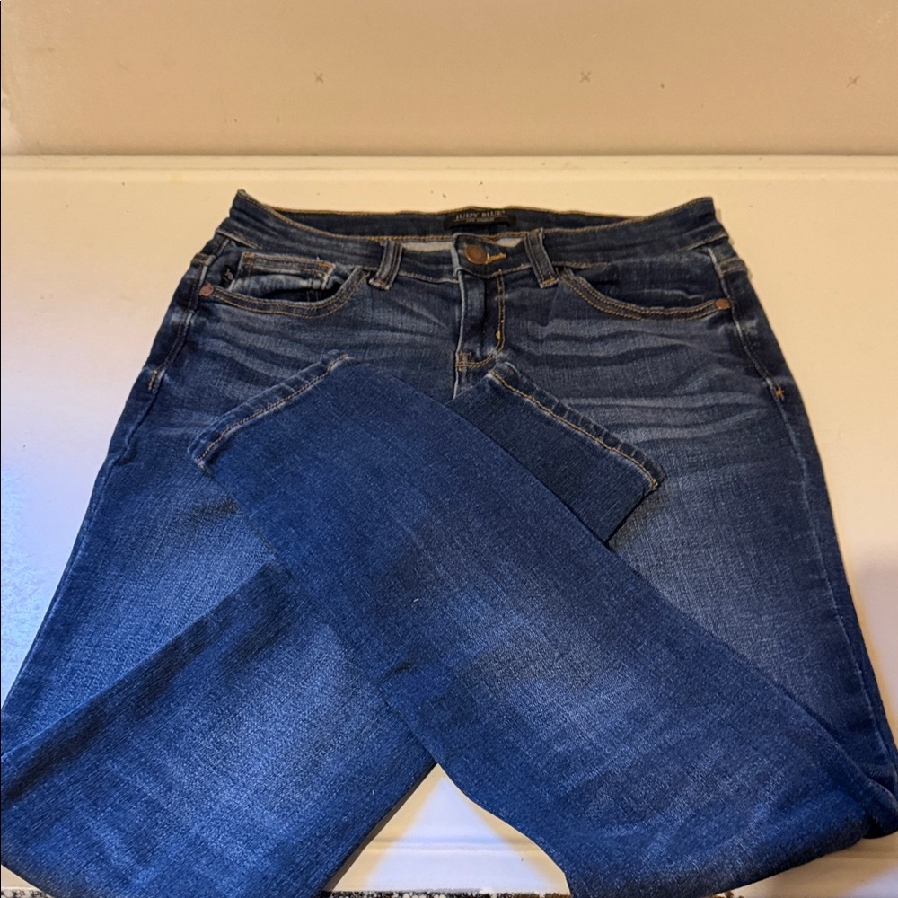 Judy Blue Indigo Skinny Jeans